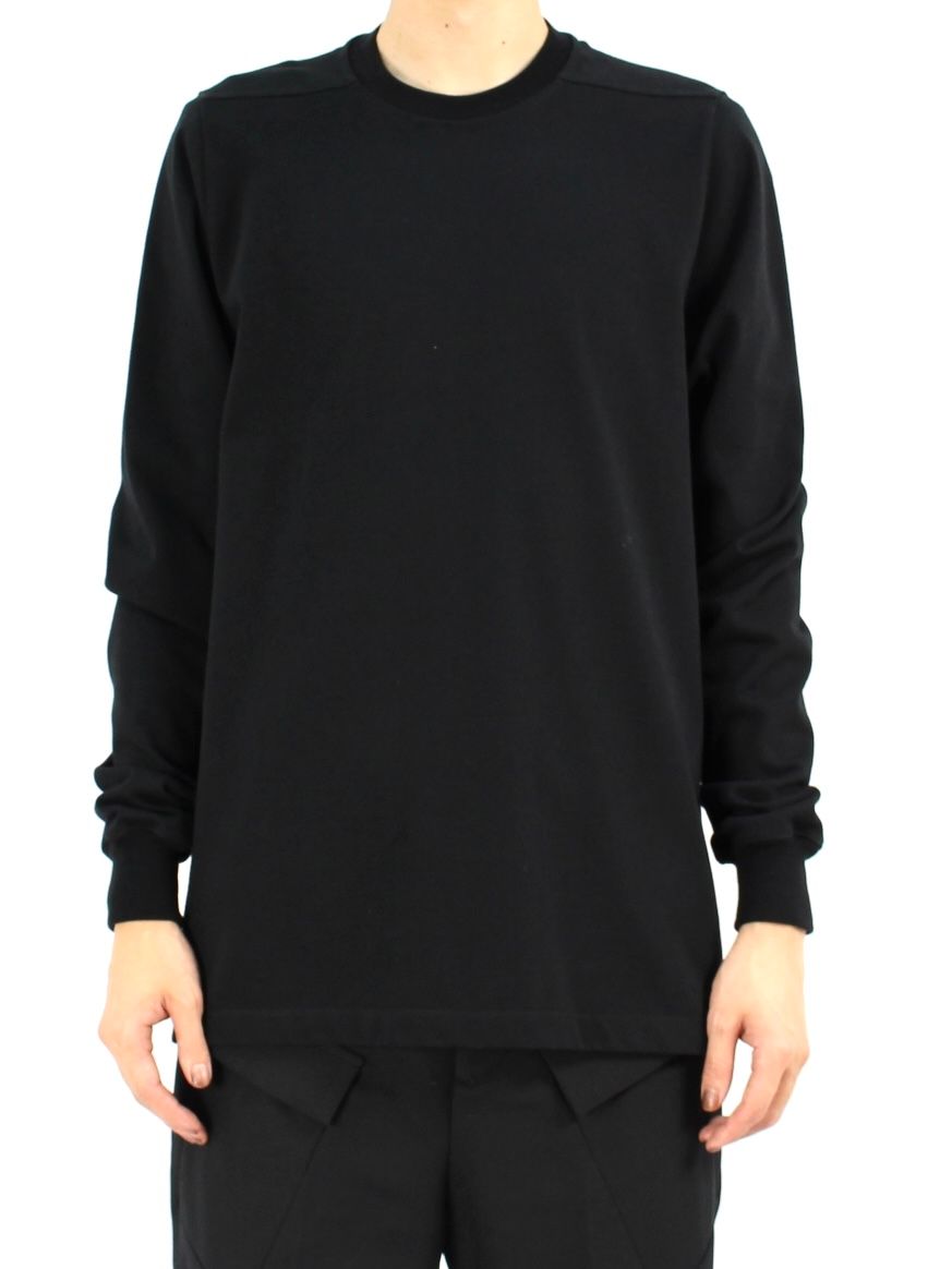 RICK OWENS - 【25AW】リブ クルーネック 長袖スウェット シャツ