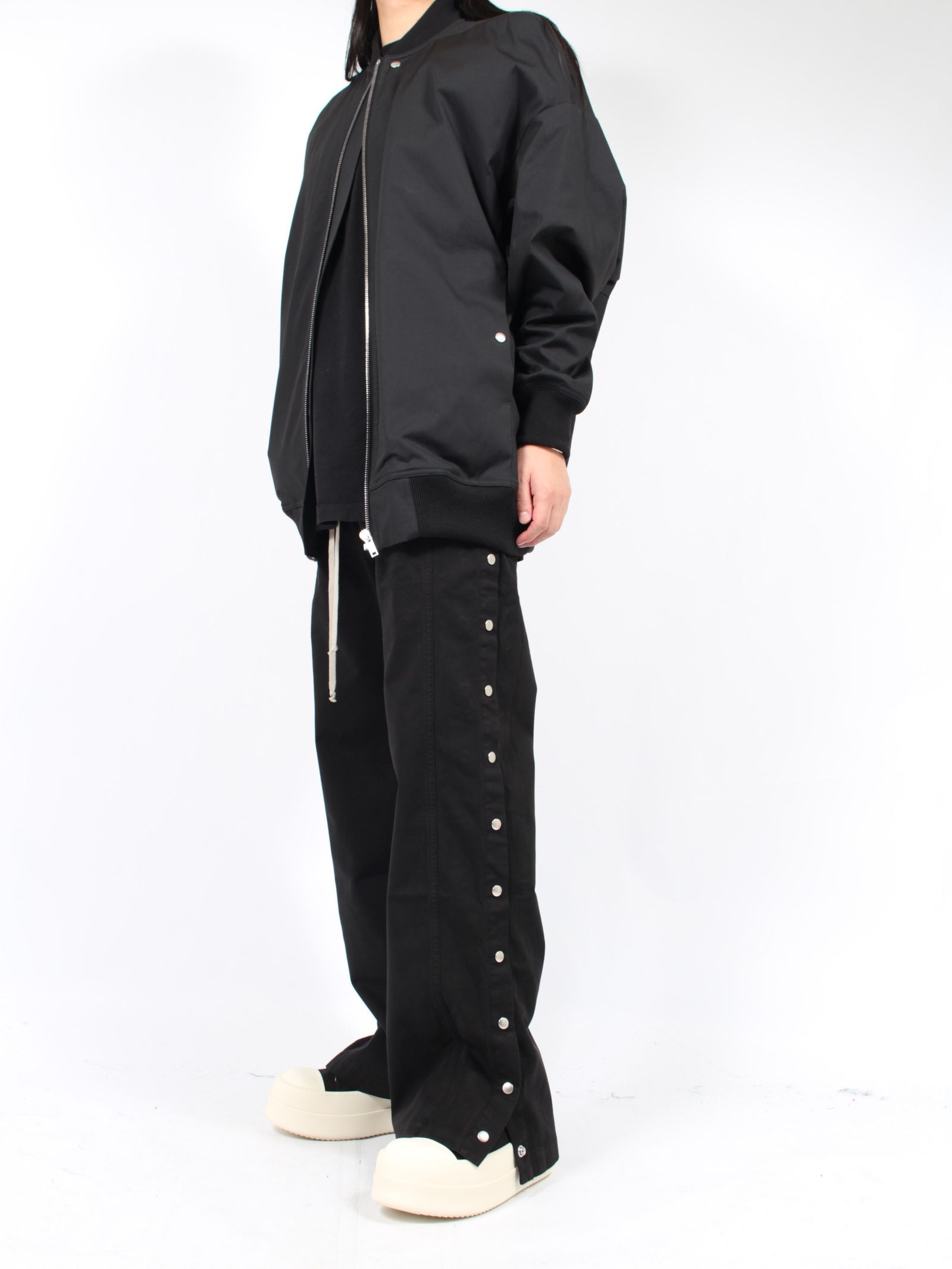 RICK OWENS DRKSHDW - 【24AW】サイドスナップボタン プッシャーパンツ