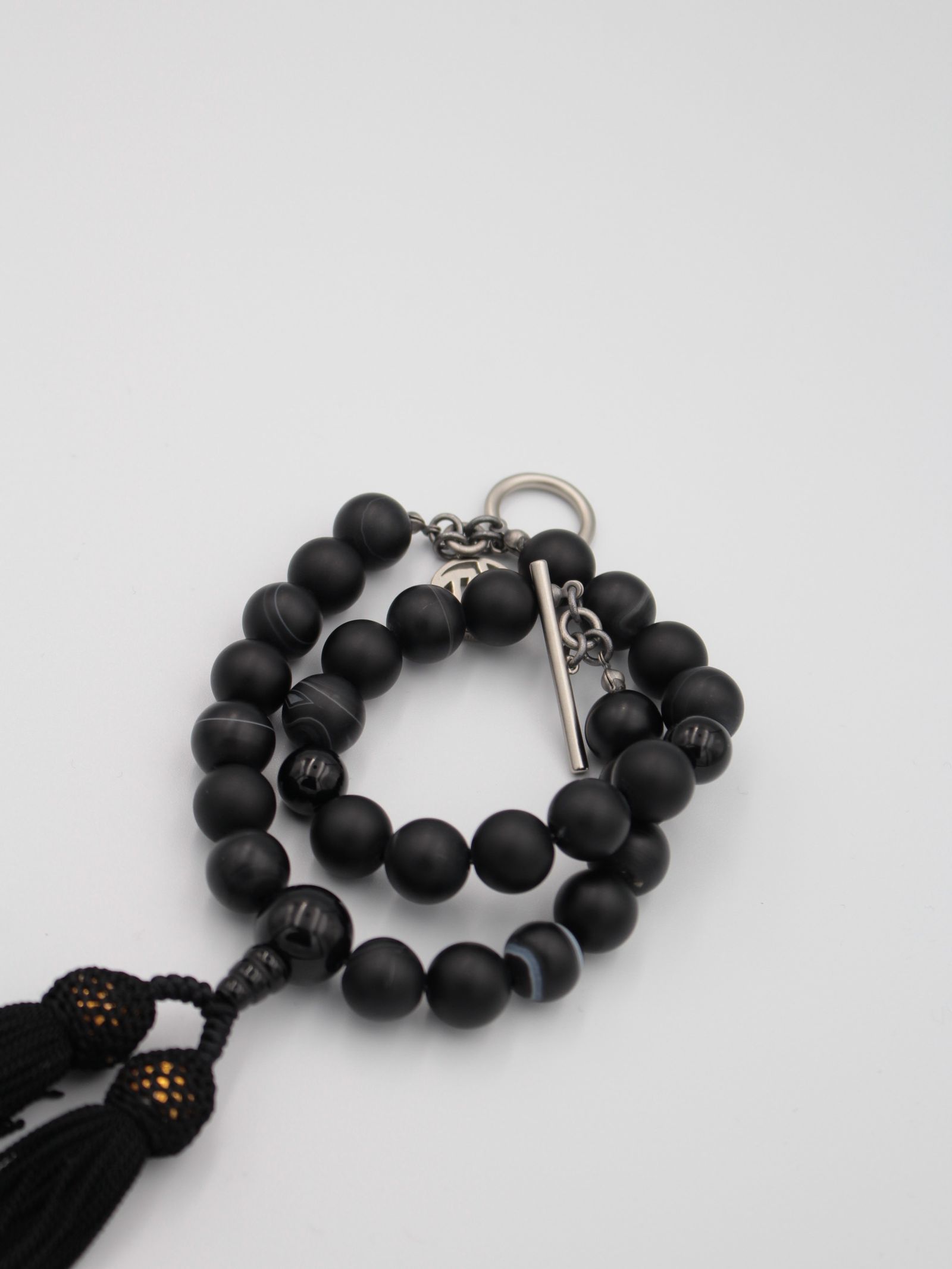 皆既月食人生の成功と円満二玉オルゴブレスレット 皆既月食☆