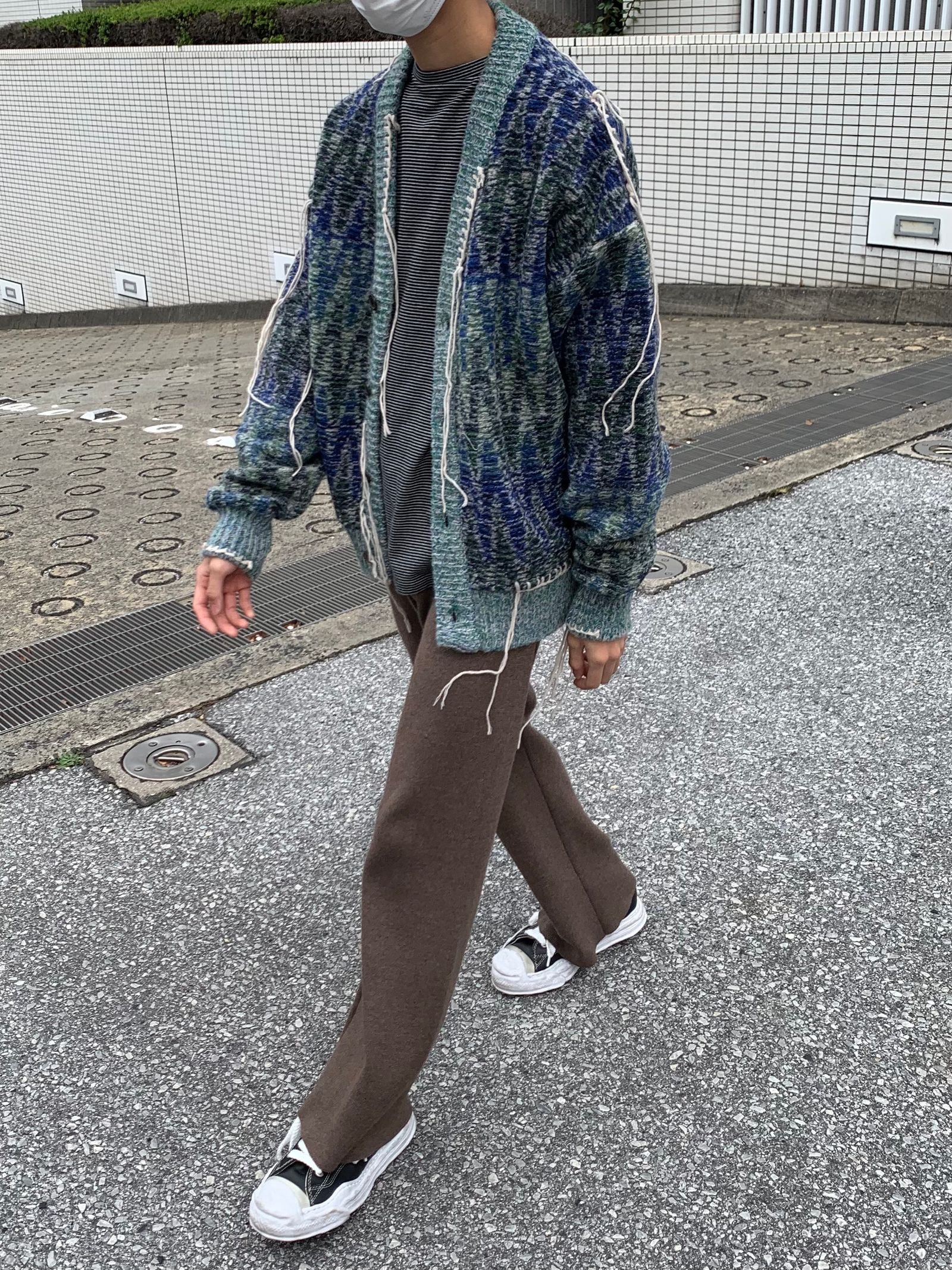 ANDERSSON BELL - 【21AW】ボックスシルエット フリンジ ウール