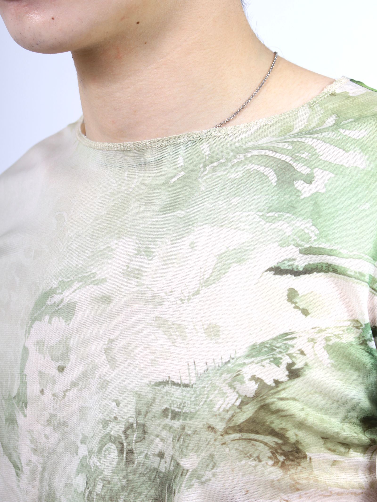 TAAKK - 【26SS】チュール シャツ / TULLE SHIRT / グリーン | STORY