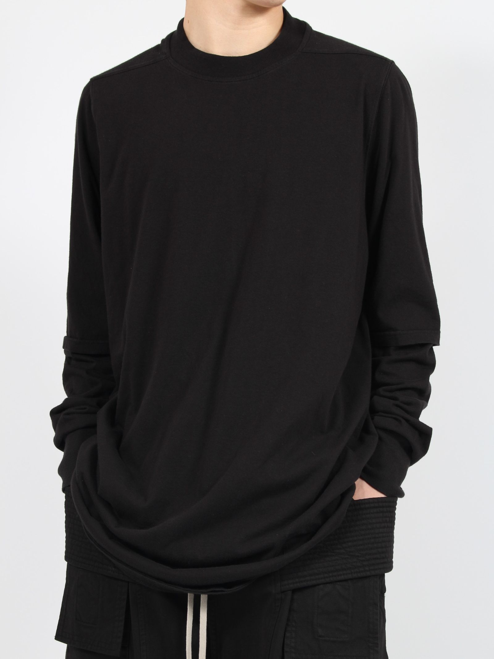 RICK OWENS DRKSHDW - 【24AW】レイヤード ハスラー ロングスリーブ T
