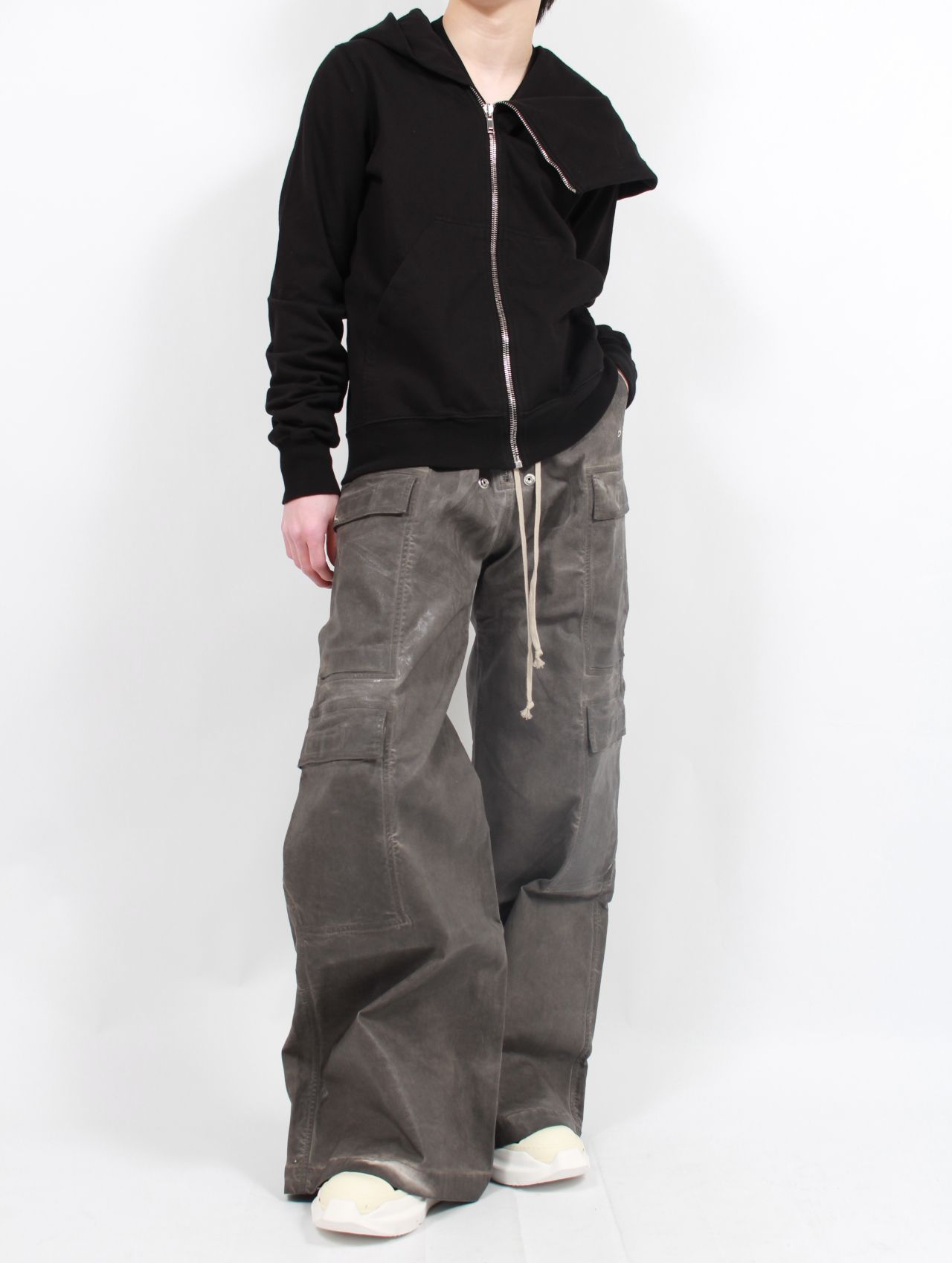 RICK OWENS DRKSHDW - 【25SS】ダブル カーゴ ジャンボ ベラパンツ