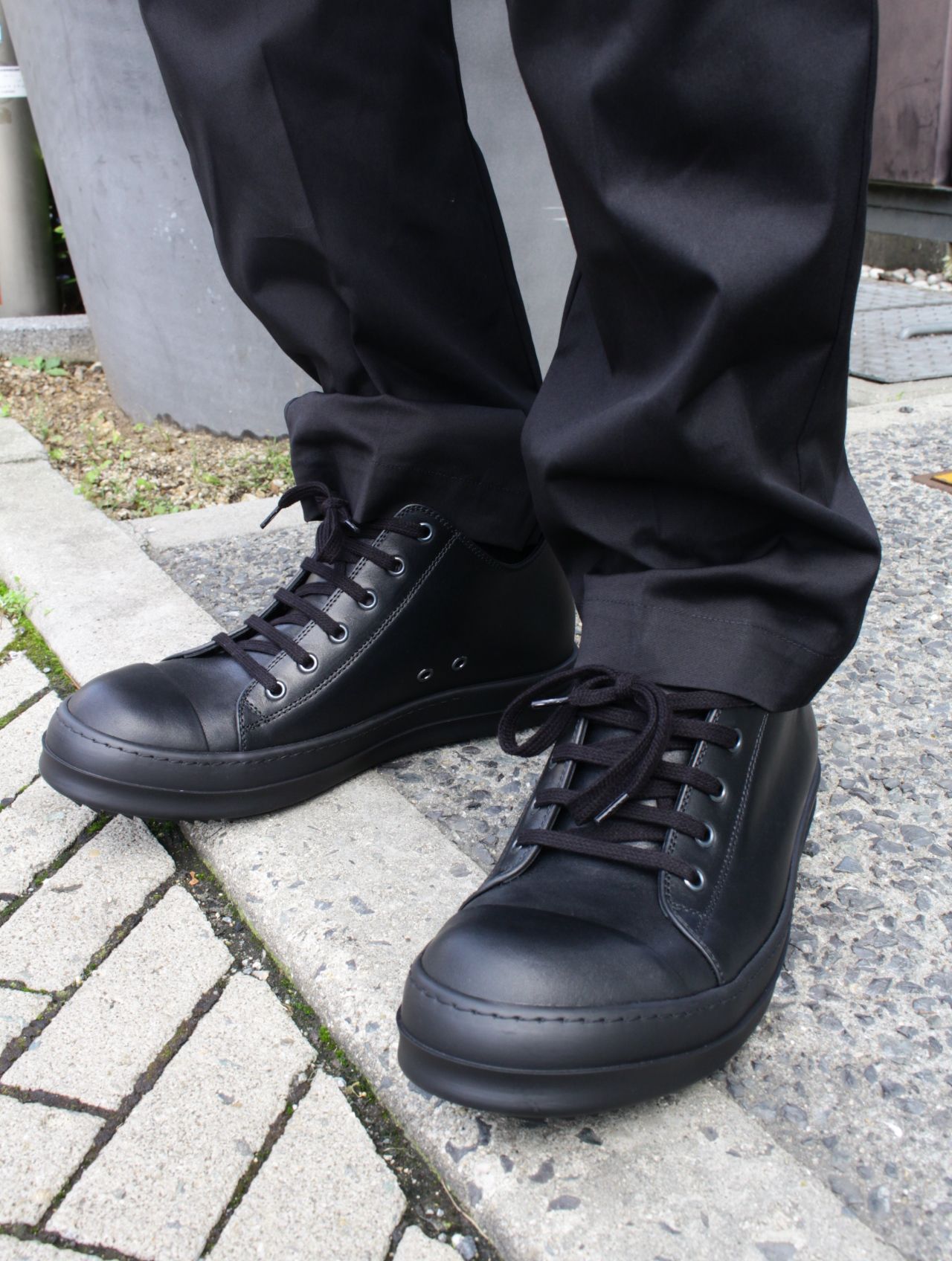 RICK OWENS - 【25SS】カーフレザー ロースニークス ローラモーンズ