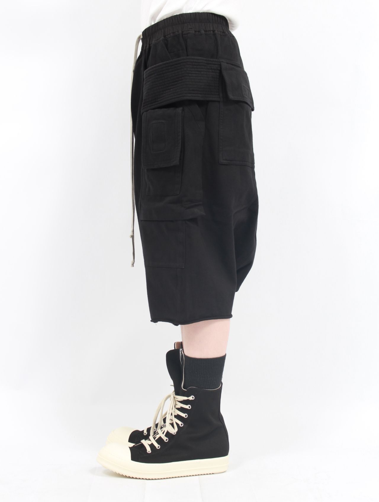 RICK OWENS DRKSHDW - 【25SS】クリーチ カーゴ サルエルショート