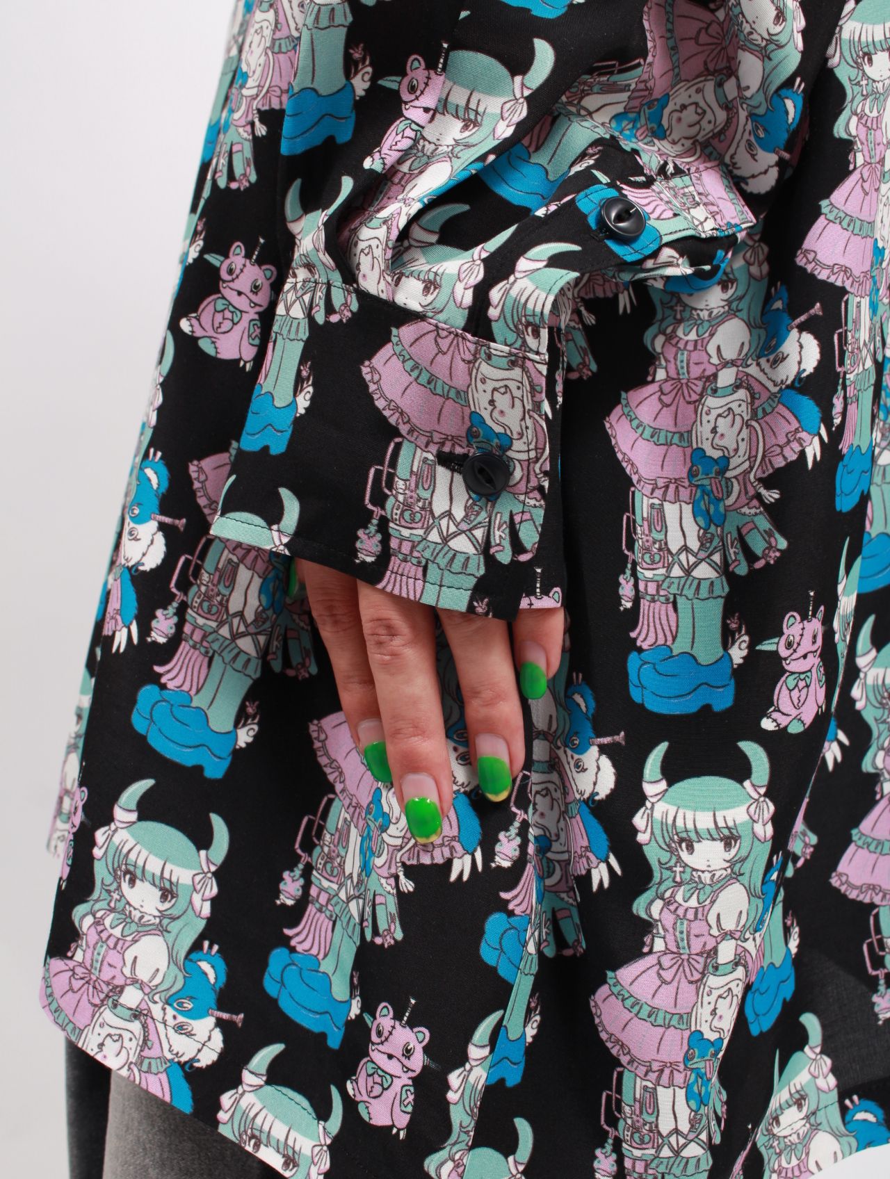 KIDILL - 【25SS】ミリタリー シャツ ロリータ ガール アートワーク