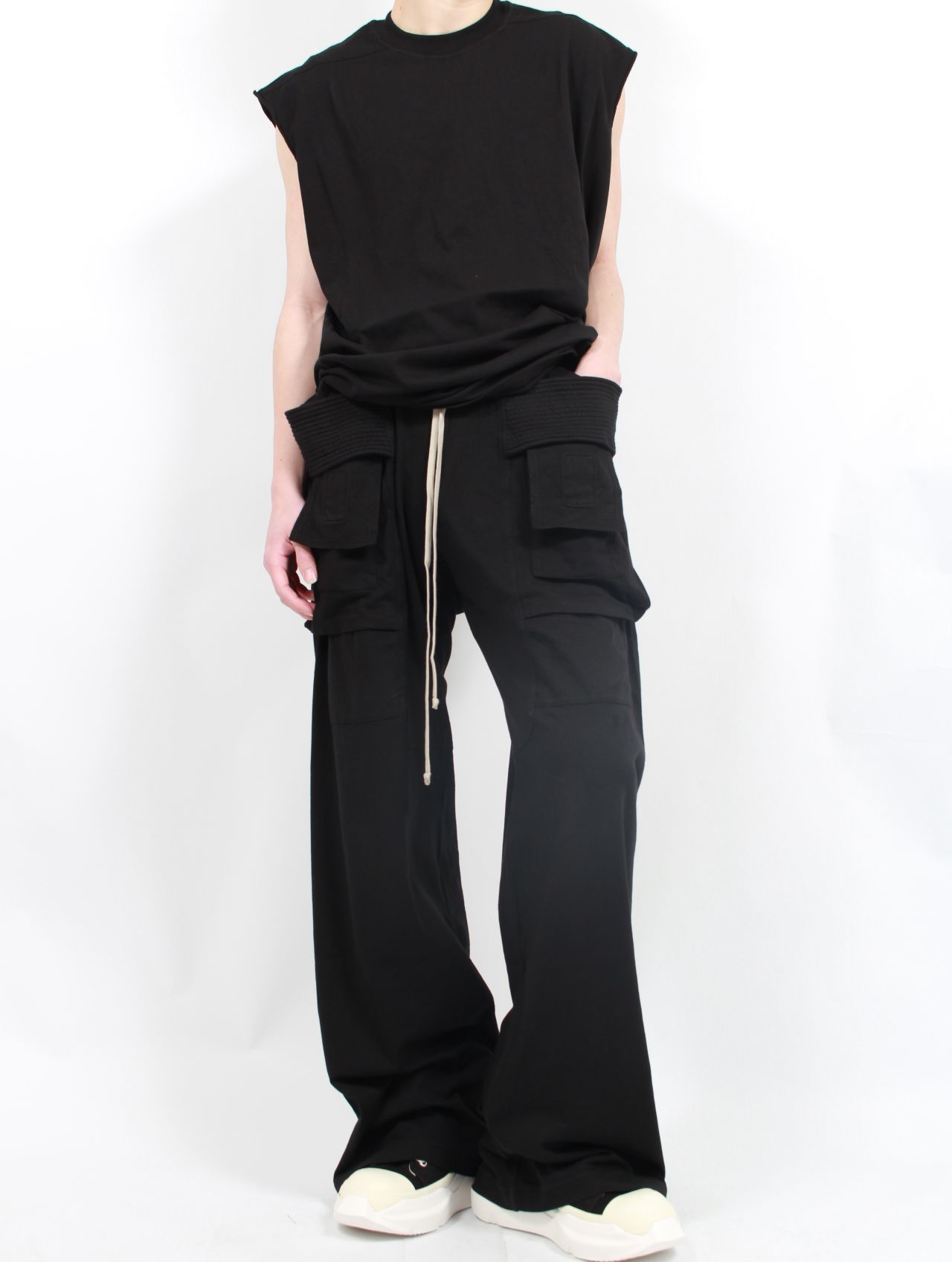 RICK OWENS DRKSHDW - 【25SS】ノースリーブ タープT / TARP T