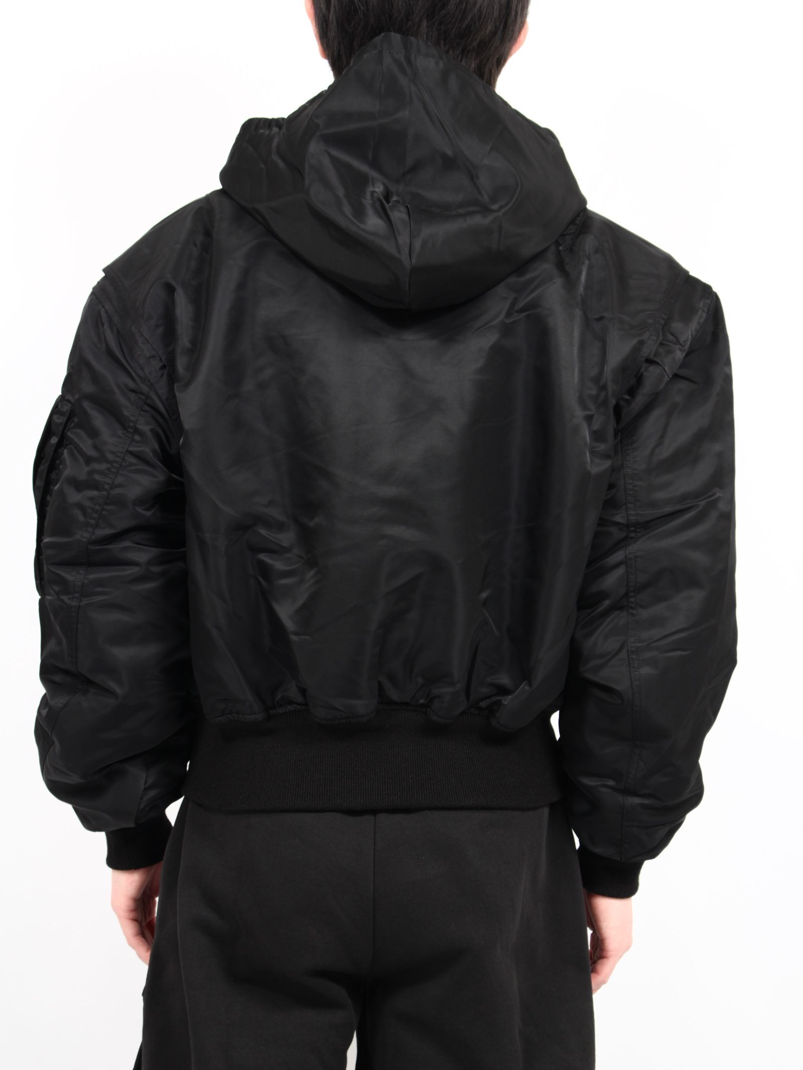 entire studios - 【25SS】フード ボンバー ジャケット / HOODED BROAD