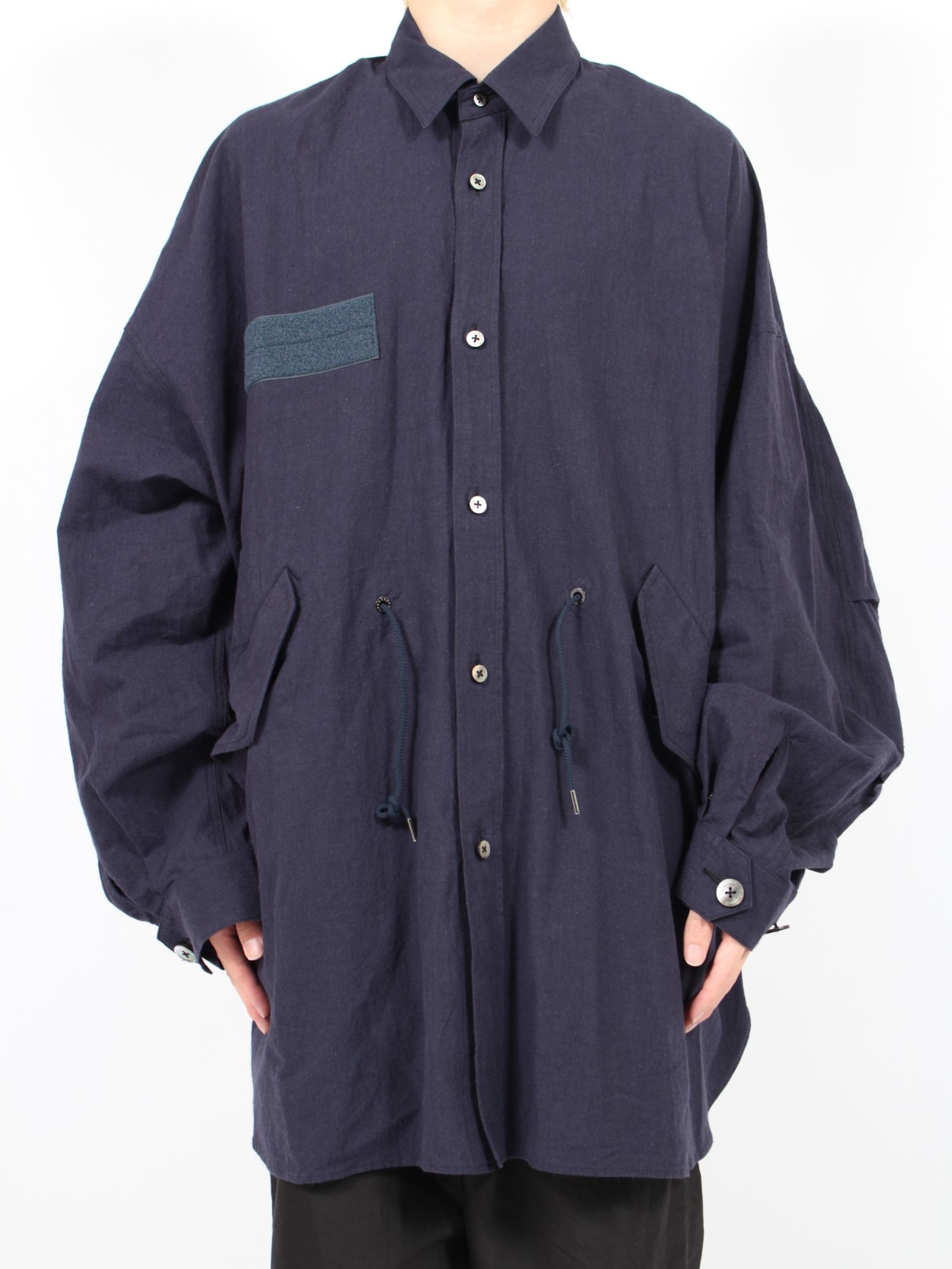 FUMITO GANRYU - 【24AW】M-51 リネン シャツ ジャケット / M-51 LINEN