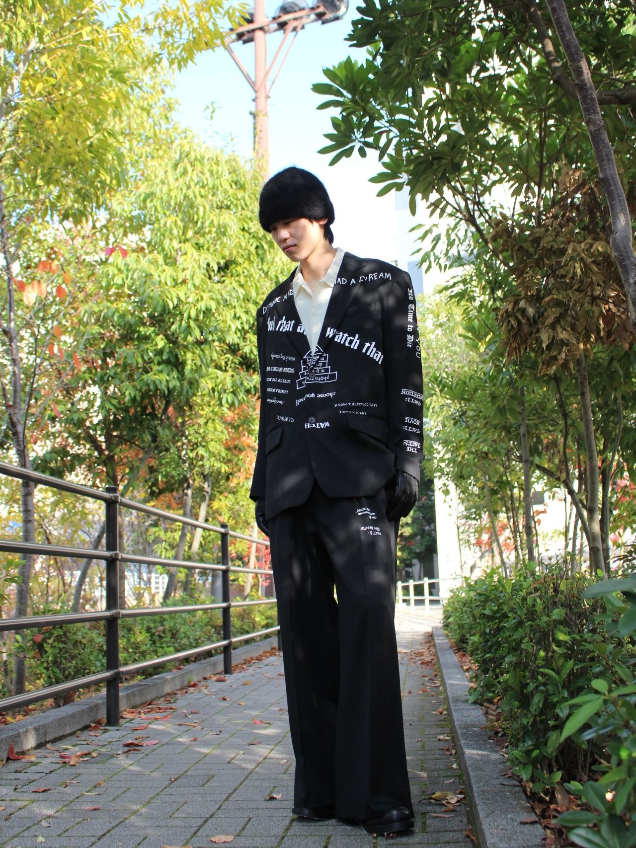 DAIRIKU - 【25AW】タトゥー アジャスター ワイド パンツ / 