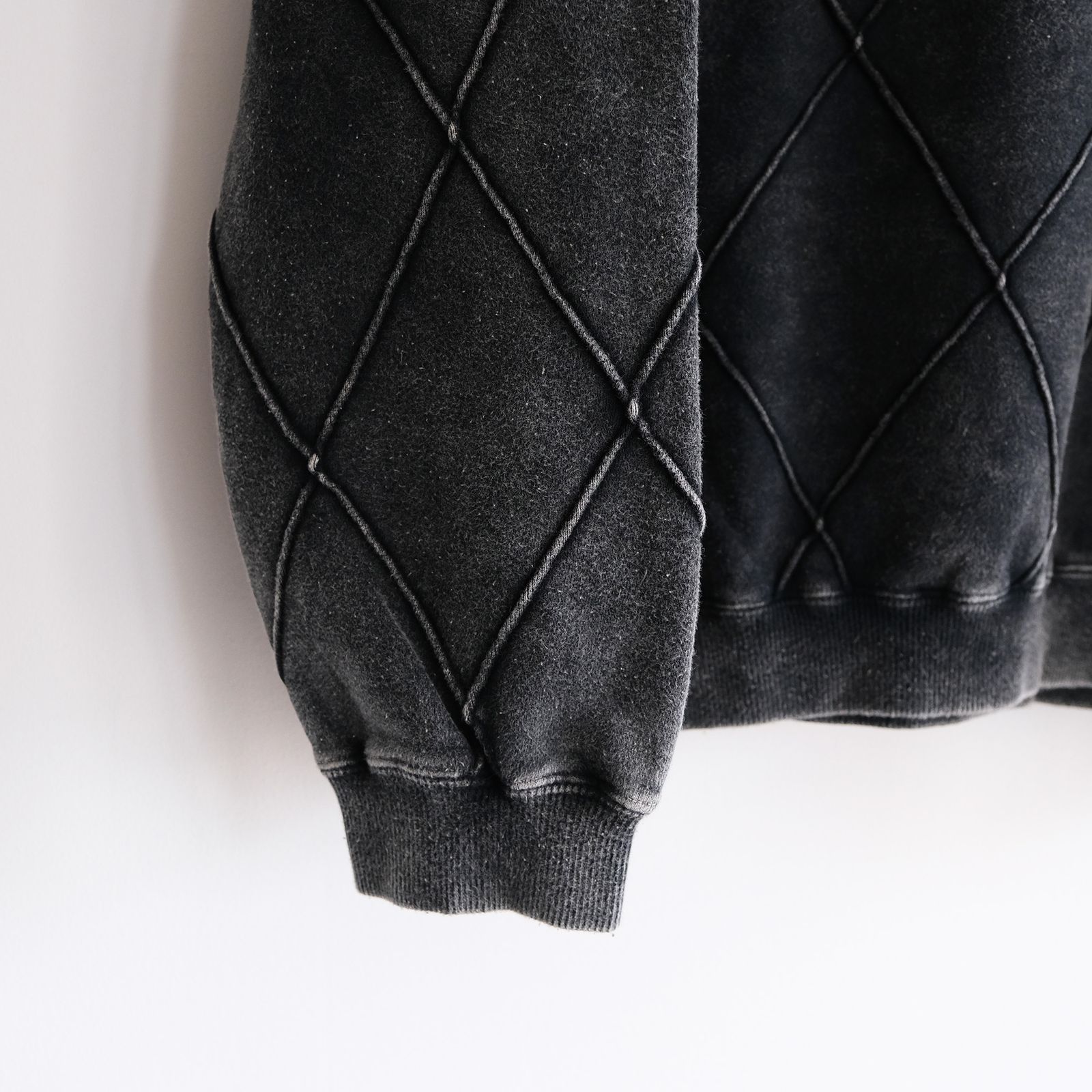 NOMARHYTHM TEXTILE - Hand Dye Diamond Twist Sweat -スウェット