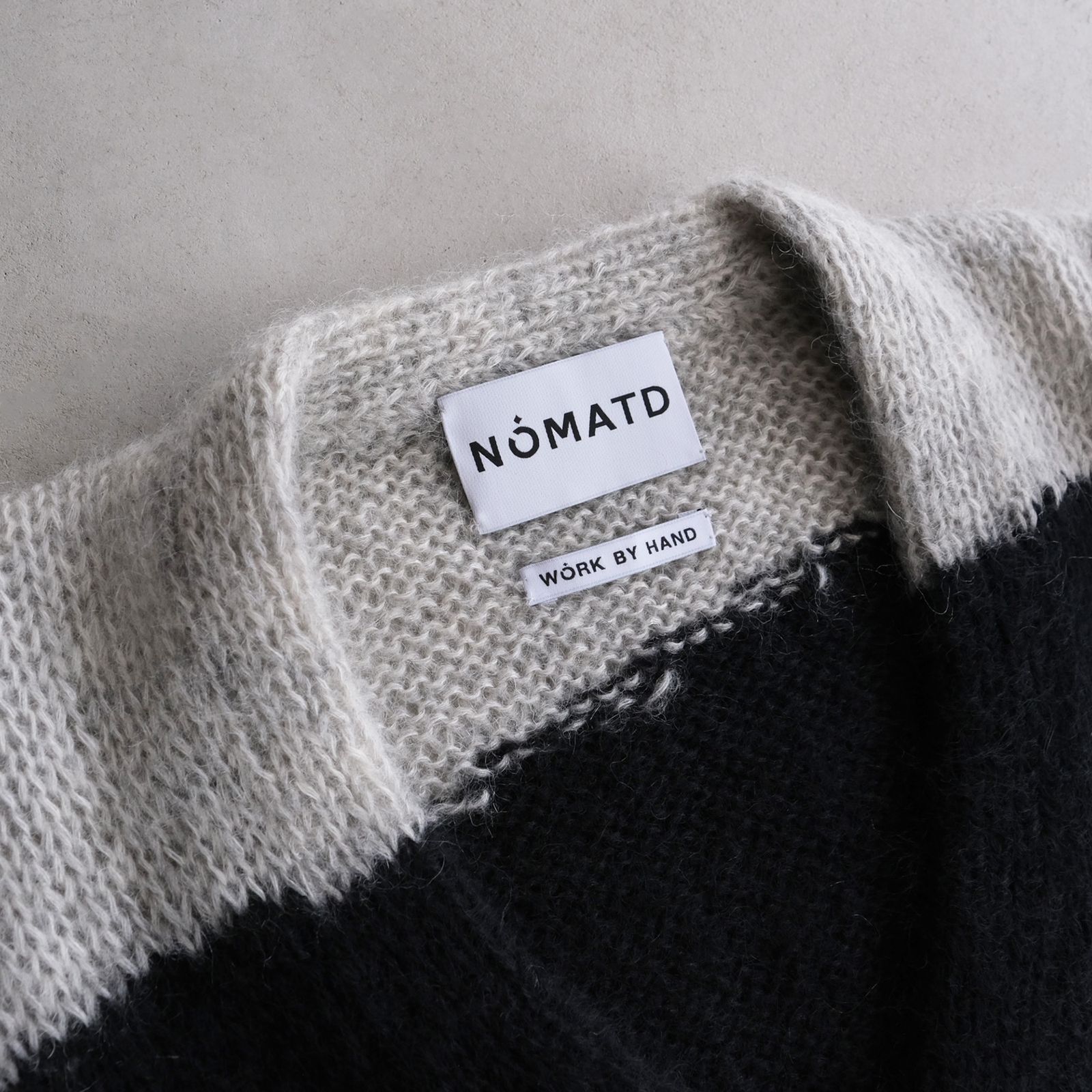 NOMARHYTHM TEXTILE - Hand Knitted Mohair Cardigan -カーディガン