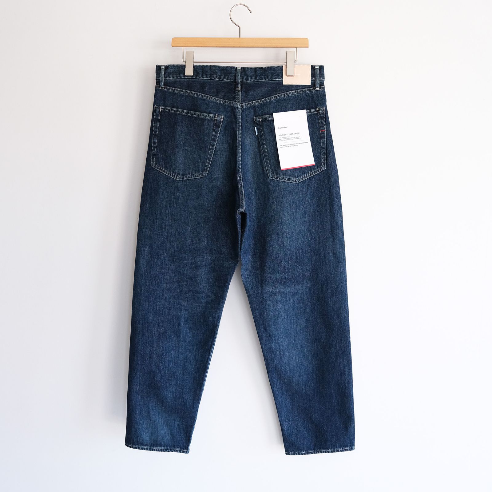 Graphpaper - Selvage Denim Five Pocket Tapered Pants -デニムパンツ