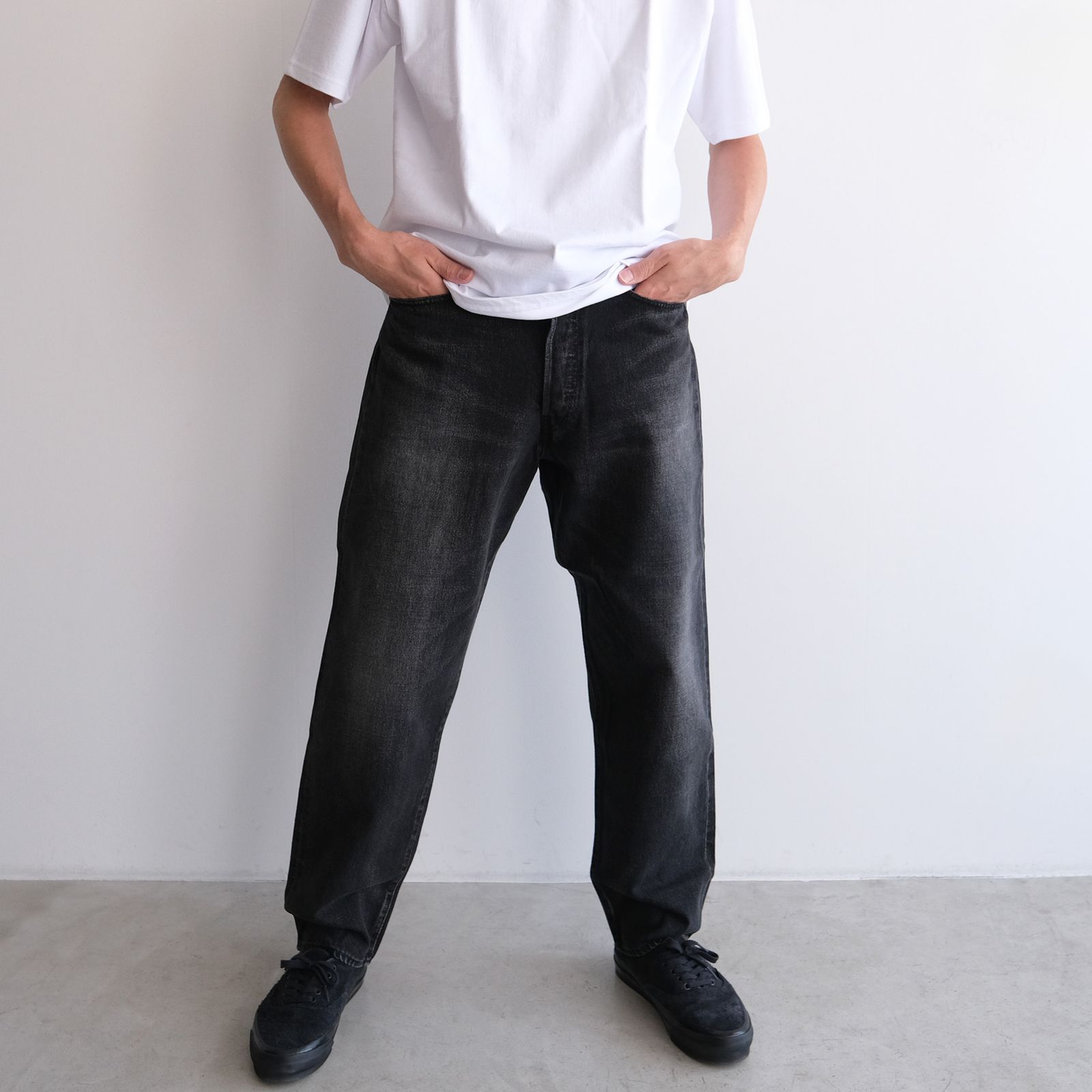 Graphpaper - Selvage Denim Five Pocket Tapered Pants -デニムパンツ