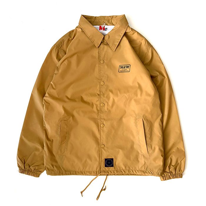 M&M CUSTOM PERFORMANCE - Coach Jacket / COYOTE / コーチジャケット
