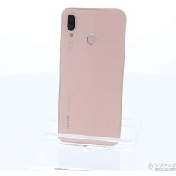 中古】HUAWEI P20 lite 32GB サクラピンク HWU34SPU UQ mobile