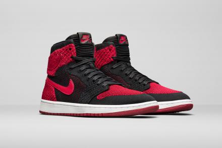 国内9月9日発売予定】 ナイキ エアジョーダン1 フライニット ブラック
