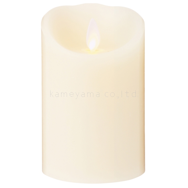 LEDキャンドル LUMINARA（ルミナラ）ピラー3×4（直径約7.8cm×高さ約