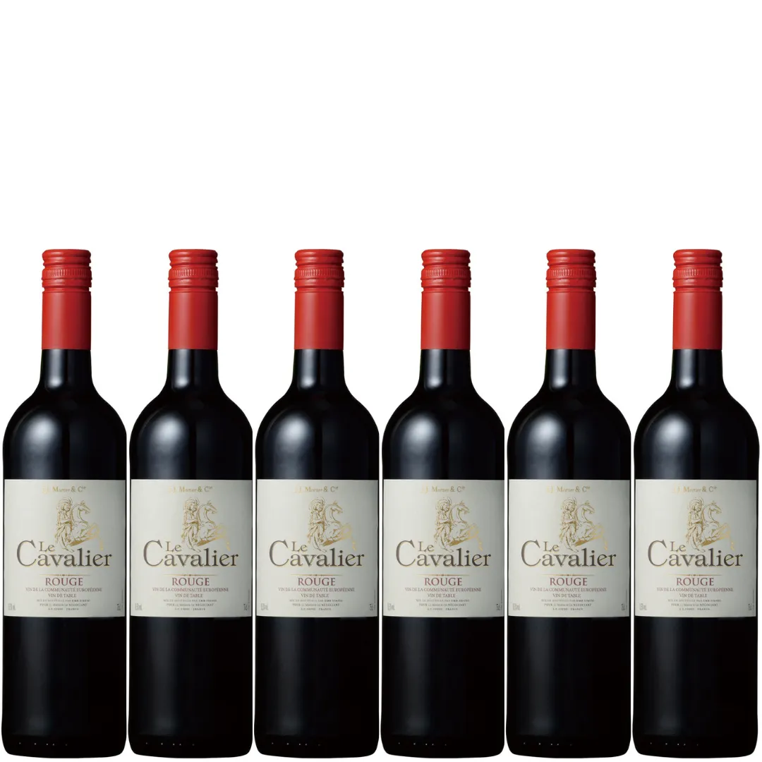 送料無料／ワインセット】お得なまとめ買い！ル・カヴァリエ赤6本