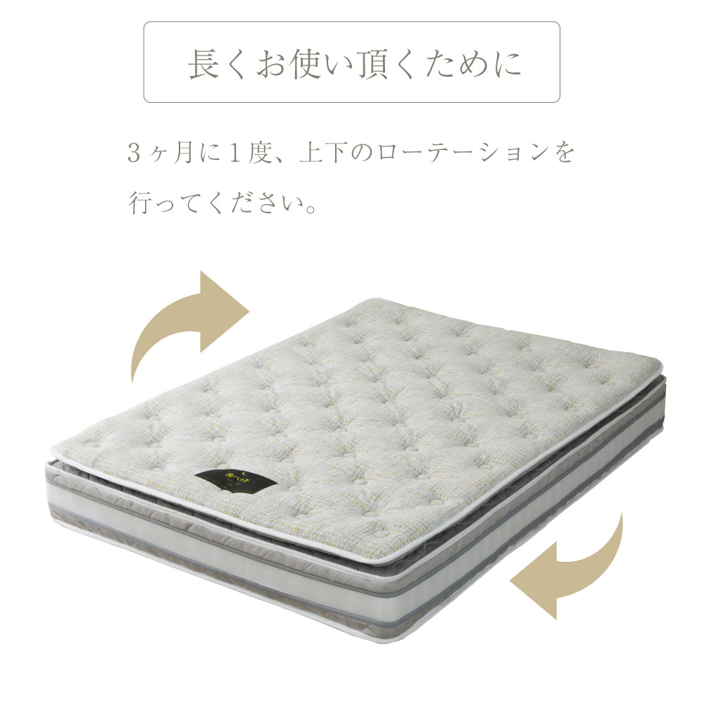 咲夜NoWay! 源ベッド最上クラス 新発売 ピロートップ 6.7インチ 8.5巻