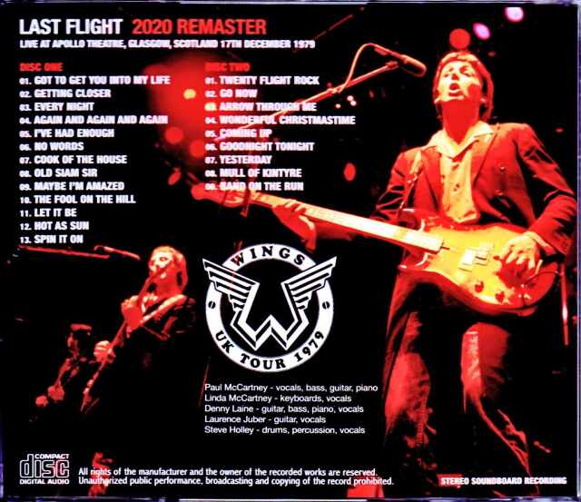 Paul McCartney & Wings ポール・マッカートニー ウイングス/Scotland