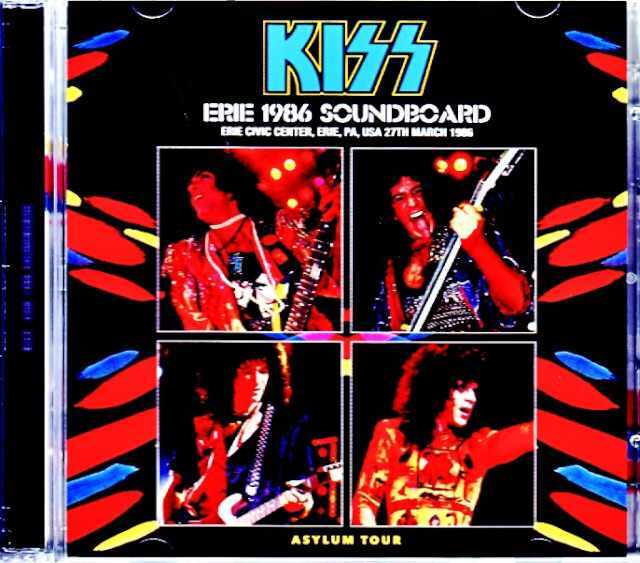 Kiss キッス/PA,USA 1986 Complete Soundboard New Source