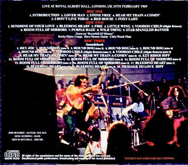 Jimi Hendrix ジミ・ヘンドリックス/London,UK 2.24.1969 Complete