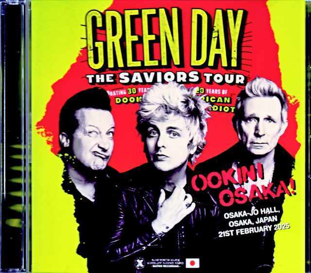 Green Day グリーン・デイ/Osaka,Japan 2025 S & V Complete IEM