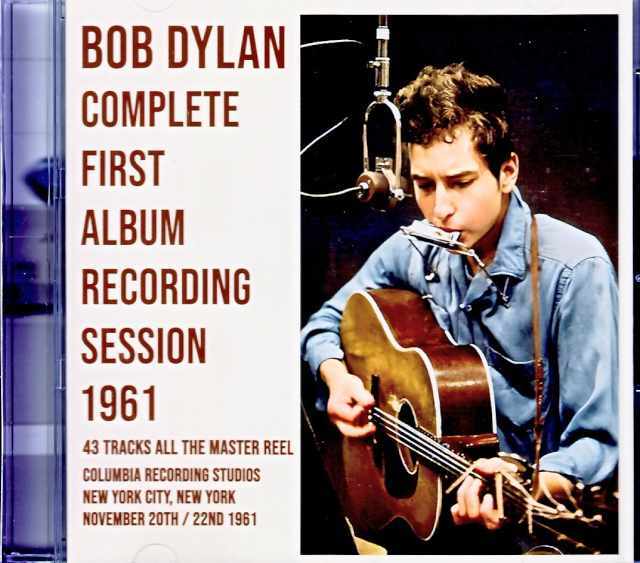 Bob Dylan ボブ・ディラン/First Album Recording Session 1961