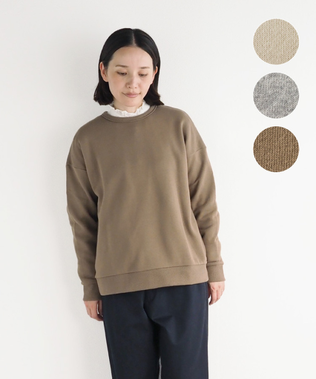 nofl】JAPAN MADE 裏毛クルーネックプルオーバー 644102570