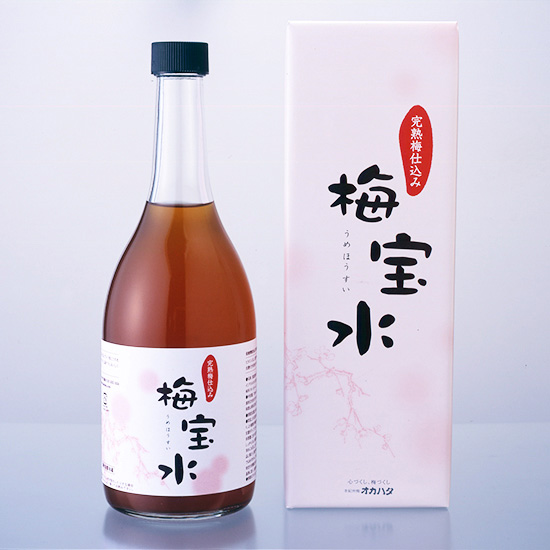 梅宝水（濃縮タイプ） 720ml｜梅宝水・梅宝水プラス｜幻の梅の岡畑農園
