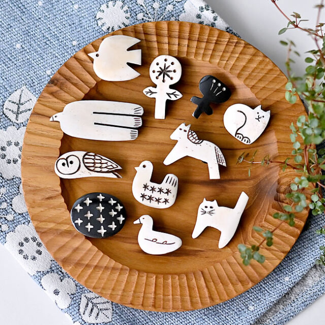 Bone ブローチ | ゼネラルストア オルネ