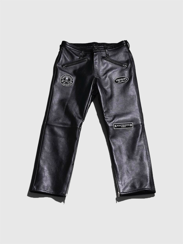 VANSON MASTERMIND WORLD マスターマインド バンソン レザーパンツ