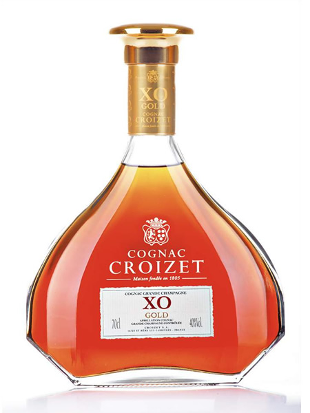 コニャック CROIZET クロアーゼ XO Gold 700ml 専用ギフト箱なし