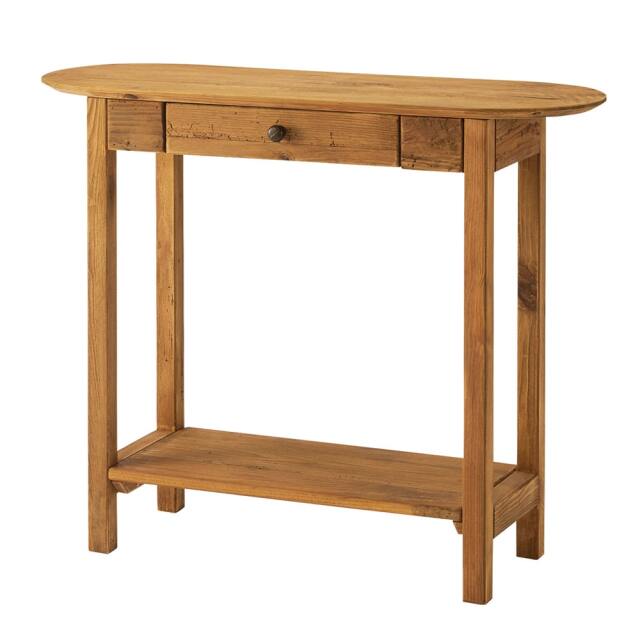 古材で作ったコンソール(サイドテーブル)｜北欧ヴィンテージ家具