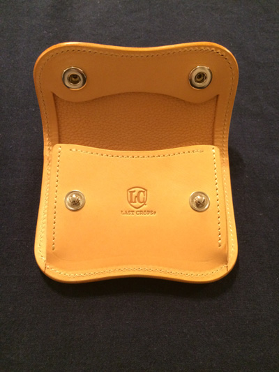 LAST CROPS （ラストクロップス) TONGUE コインケース NATURAL