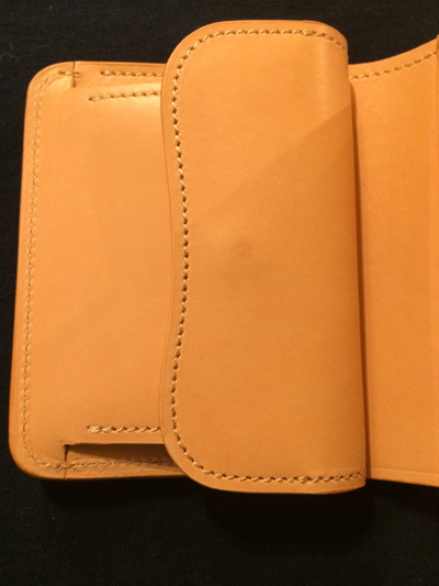 LAST CROPS （ラストクロップス） CASCADE 三つ折り財布 NATURAL