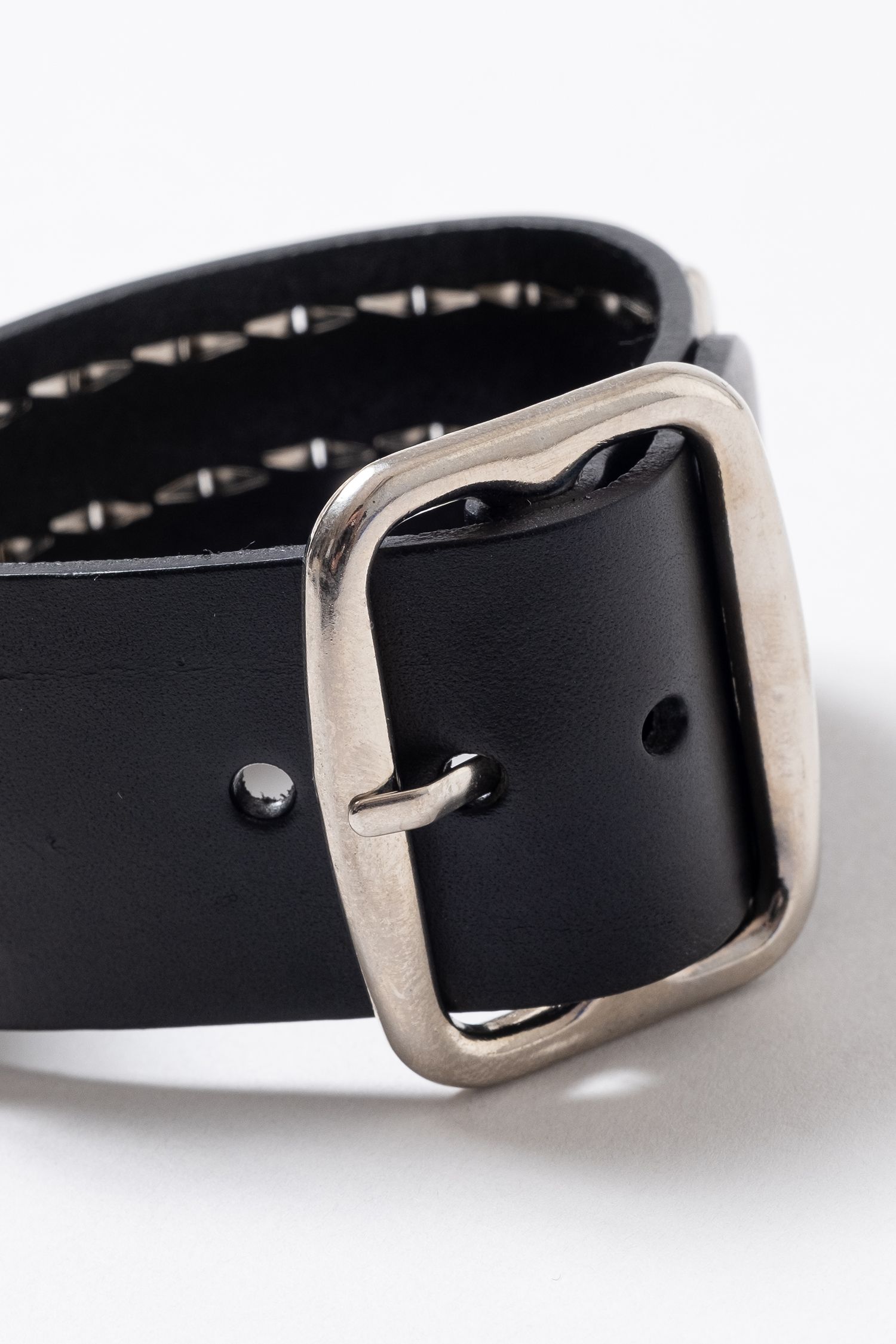 3連スタッズレザーベルトバングル ankoROCK(アンコロック) メンズ