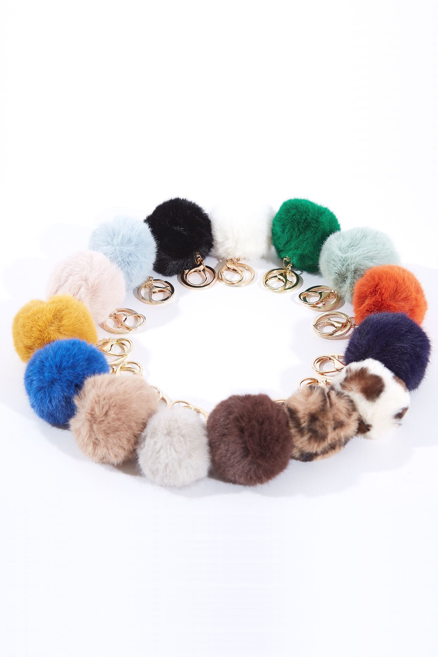 ショートファーチャームキーホルダー ankoROCK(アンコロック) メンズ