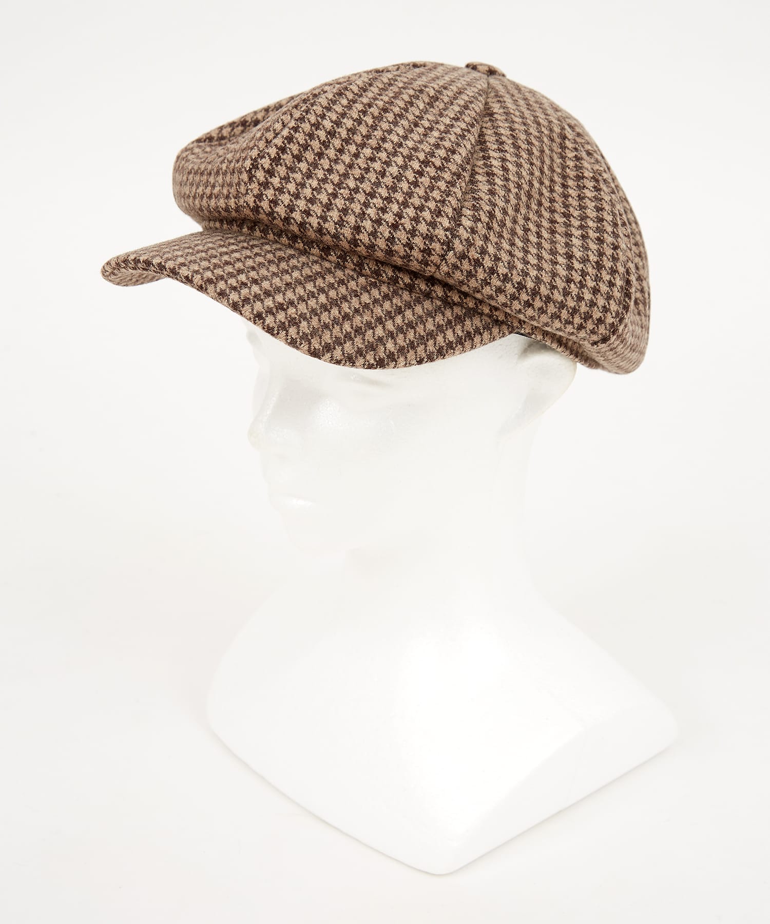 千鳥柄キャスケット / メンズ レディース ユニセックス 帽子 ハウンド