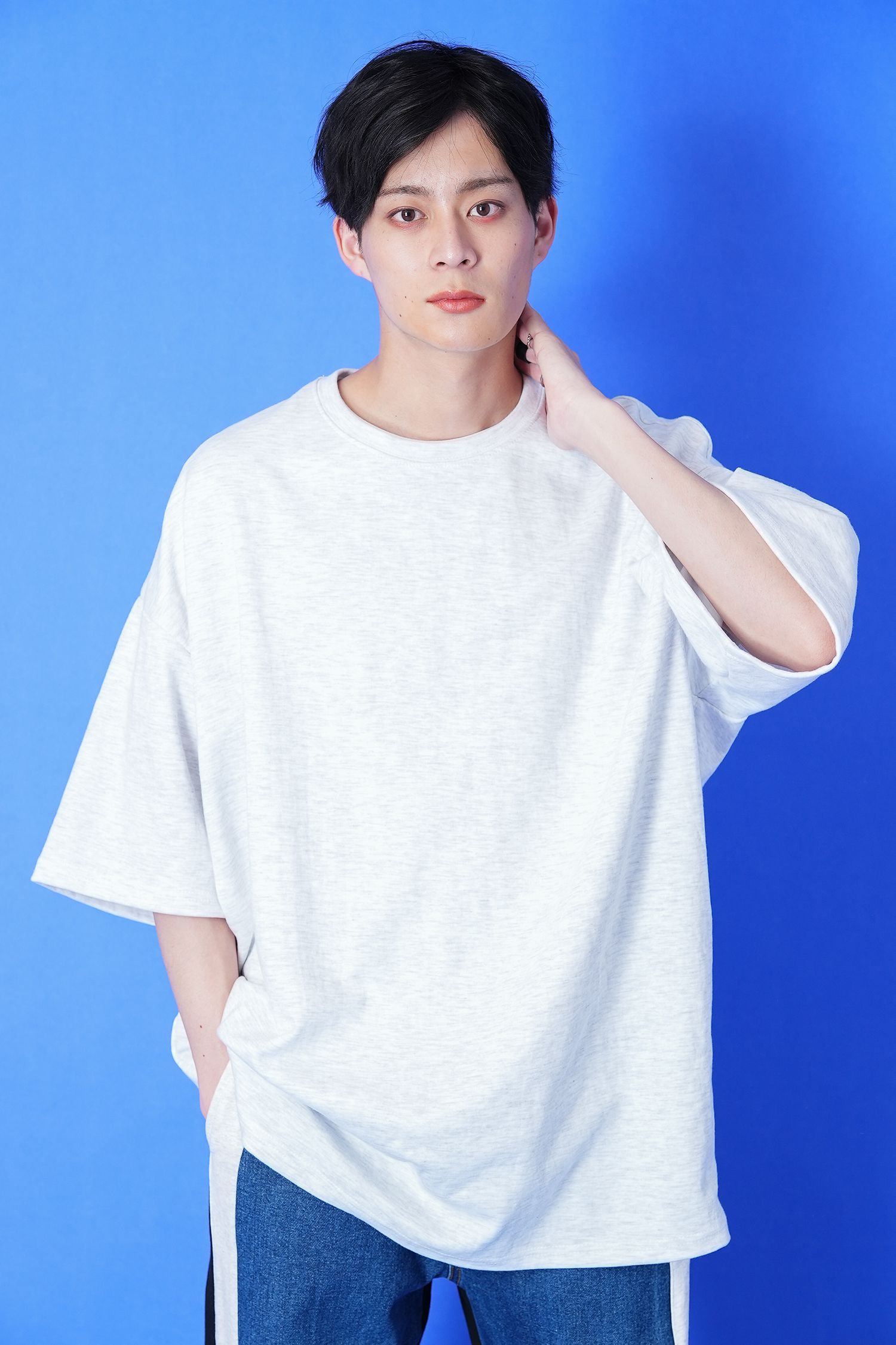 カラーバリエーションビッグポンチTシャツ / スウェット 半袖