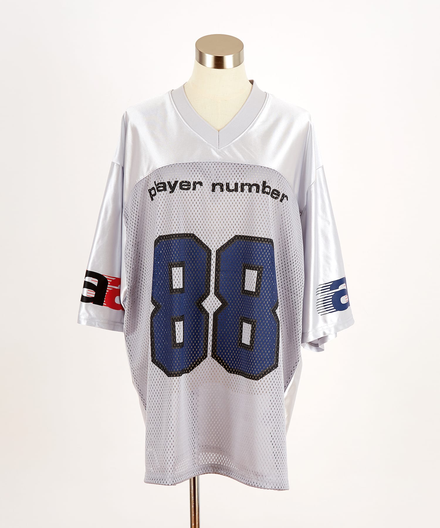 コンビメッシュナンバリングフットボールシャツ / 半袖 Tシャツ メンズ