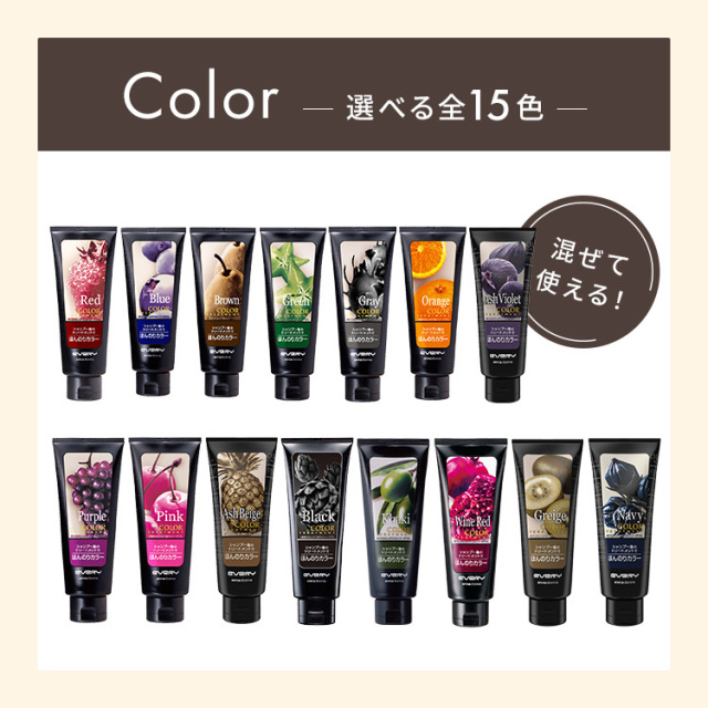 エブリ カラートリートメント ラージ(260g) 選べる2本セット ゆう