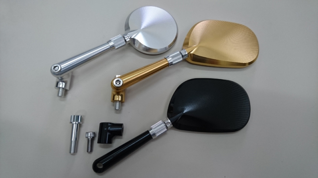 ビレットミラー可変タイプ（ショートマウント）