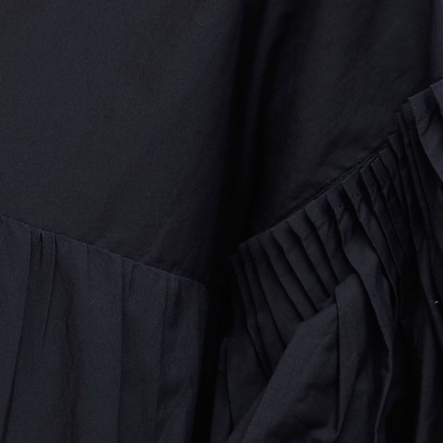 Merlette マーレット JUANA プリーツスリーブ ティアードワンピース