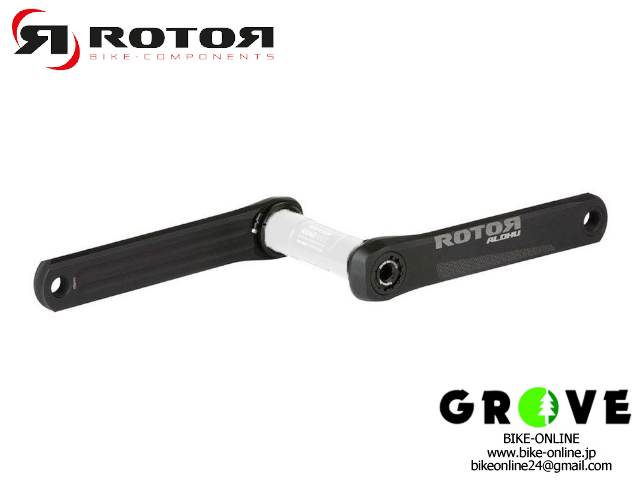 ROTOR ローター [ ALDHU 3D+ CRANK ARMS ] BLACK 【 GROVE鎌倉 】 BIKE