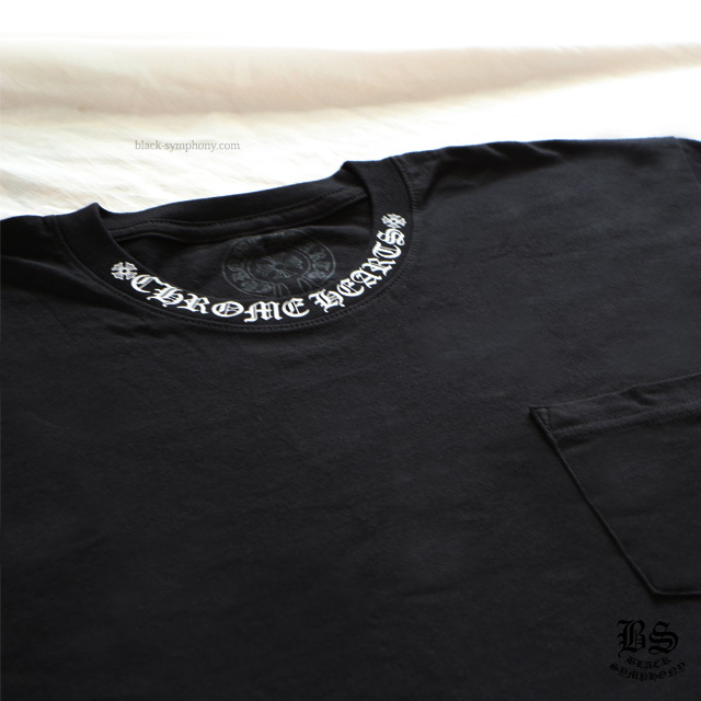 クロムハーツTシャツ ネックロゴ ブラック|クロムハーツ通販専門店
