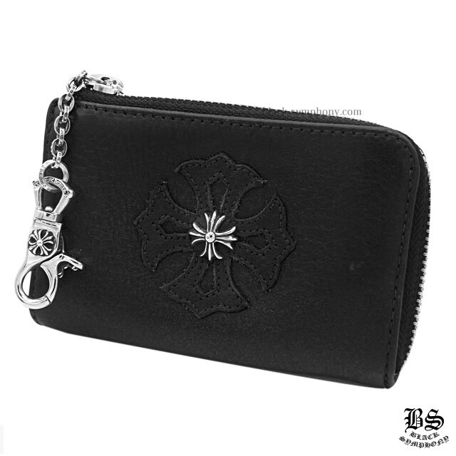 クロムハーツミニポーチCHプラスパッチwithクリップチェーンウォレット