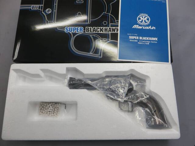 マルシン】スーパーブラックホーク 4.62in ブラックパールグリップ