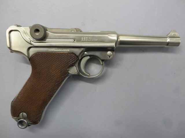 タナカ】ルガーP08 4in シルバー